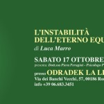 Roma Presentazione - L'instabilità dell'eterno equilibrio