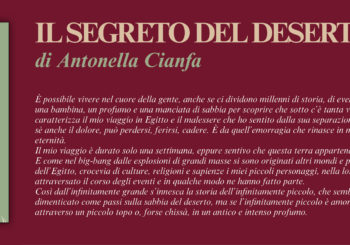 NUOVE USCITE: IL SEGRETO DEL DESERTO di Antonella Cianfa