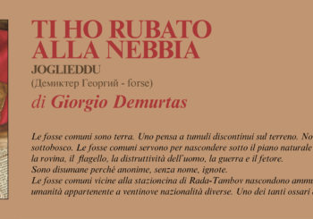 NUOVE USCITE: TI HO RUBATO ALLA NEBBIA di Giorgio Demurtas