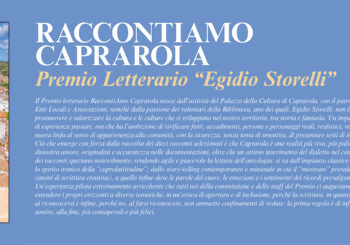 NUOVE USCITE: RACCONTIAMO CAPRAROLA – Antologia di racconti brevi – Premio Letterario “Egidio STORELLI”