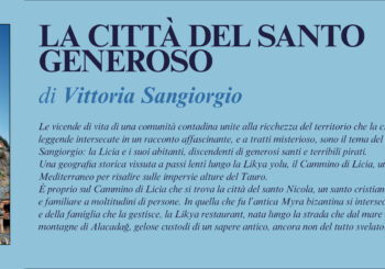 NUOVE USCITE: LA CITTÀ DEL SANTO GENEROSO – LEGGENDE E LOCANDE SUL CAMMINO DI LICIA di Vittoria Sangiorgio