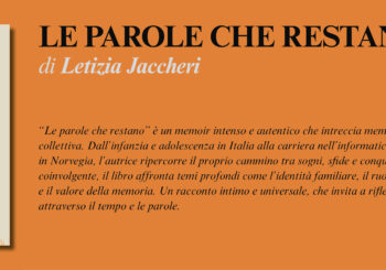 NUOVE USCITE: LE PAROLE CHE RESTANO di Letizia Jaccheri