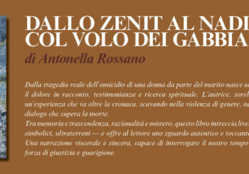 NUOVE USCITE: DALLO ZENIT AL NADIR, COL VOLO DEI GABBIANI di Antonella Rossano