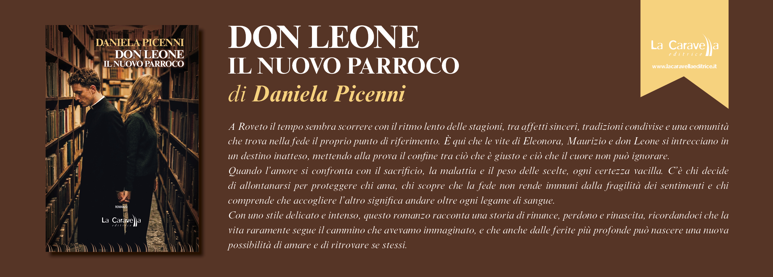 NUOVE USCITE: DON LEONE – Il nuovo parroco di Daniela Picenni