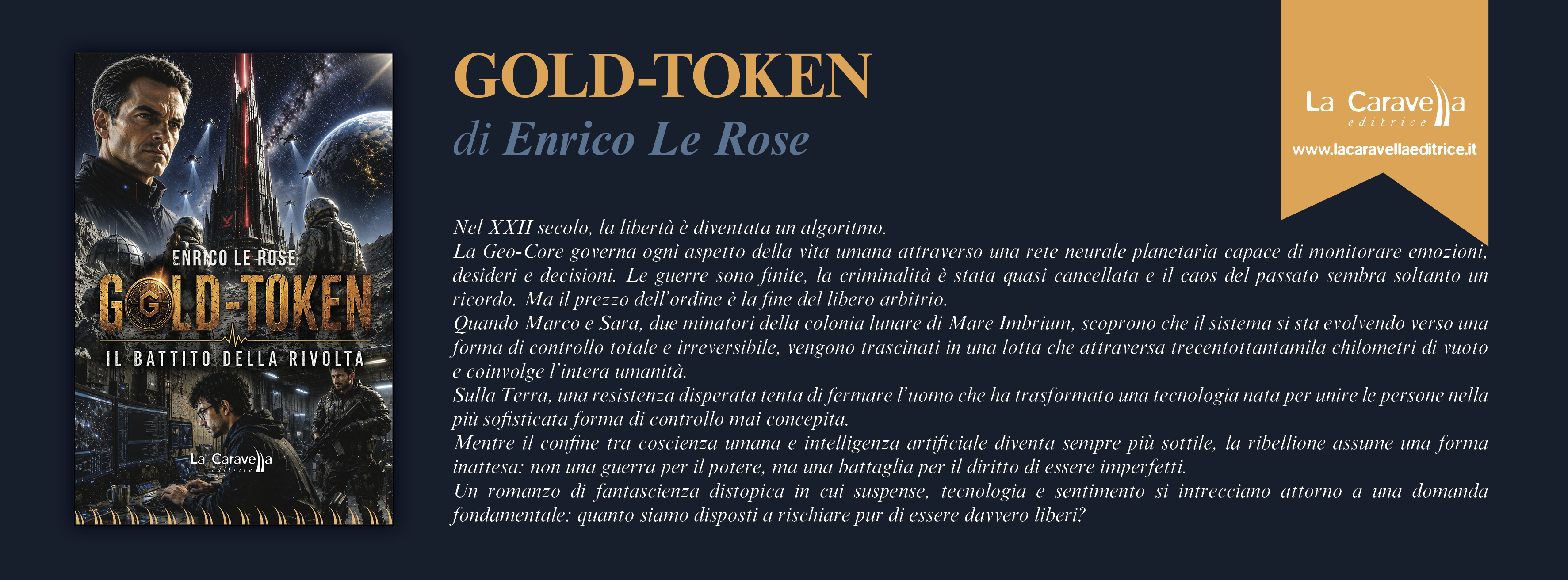 NUOVE USCITE: GOLD-TOKEN. Il battito della rivolta di Enrico Le Rose